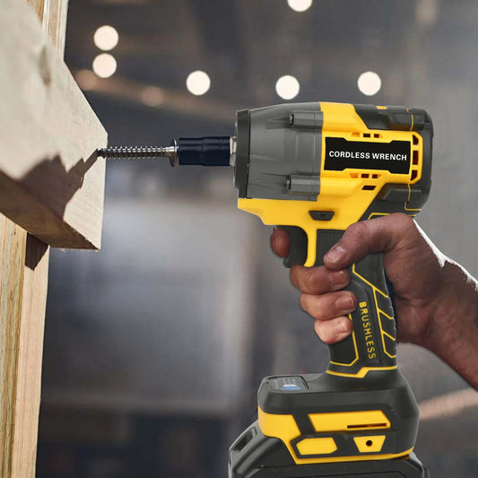 3️⃣ 🔋⚙️ Clé à Chocs Électrique 480N.m – Set 26PCS Brushless avec Batterie Lithium & Boîte de Transport - GoDiscount