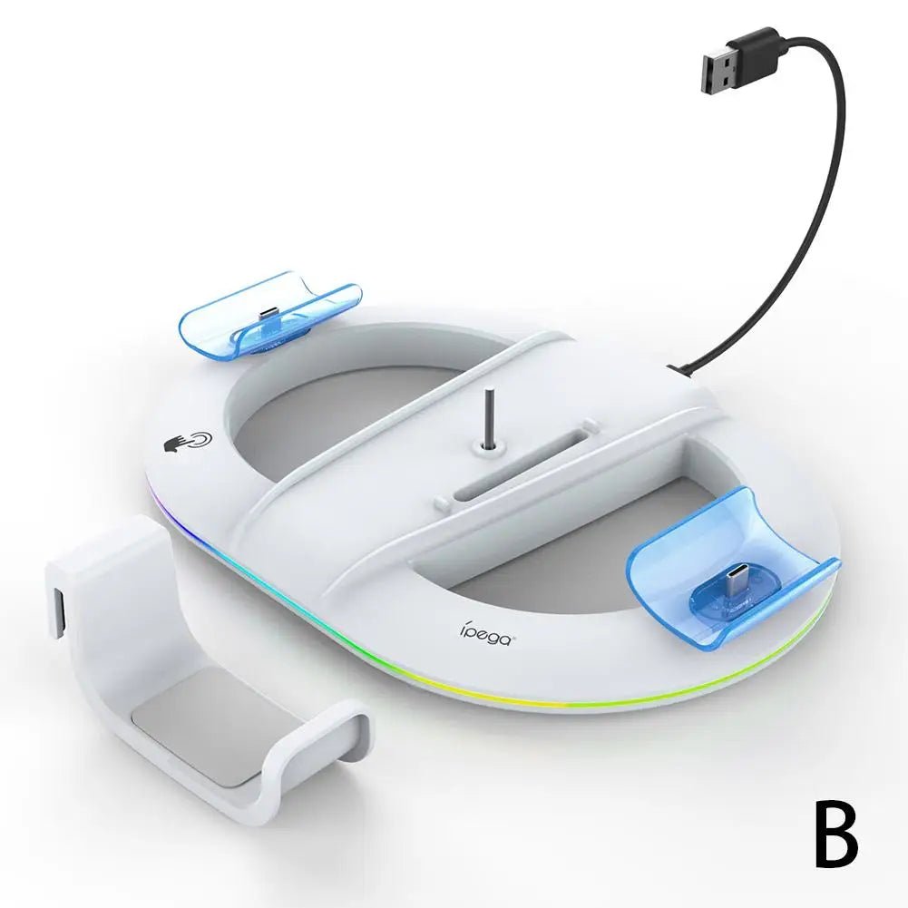 Support Vertical RGB pour PS5 Slim/Pro avec Système de Refroidissement – Accessoire Gaming - GoDiscount