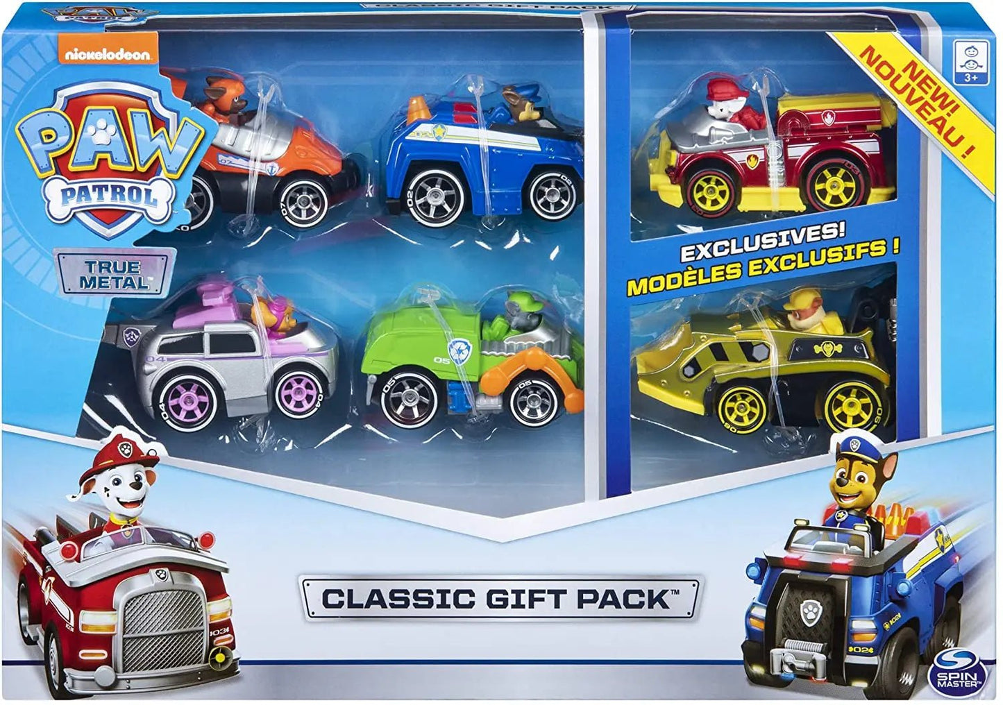 Set PAW Patrol True Metal – 6 Figurines Officielles - GoDiscount