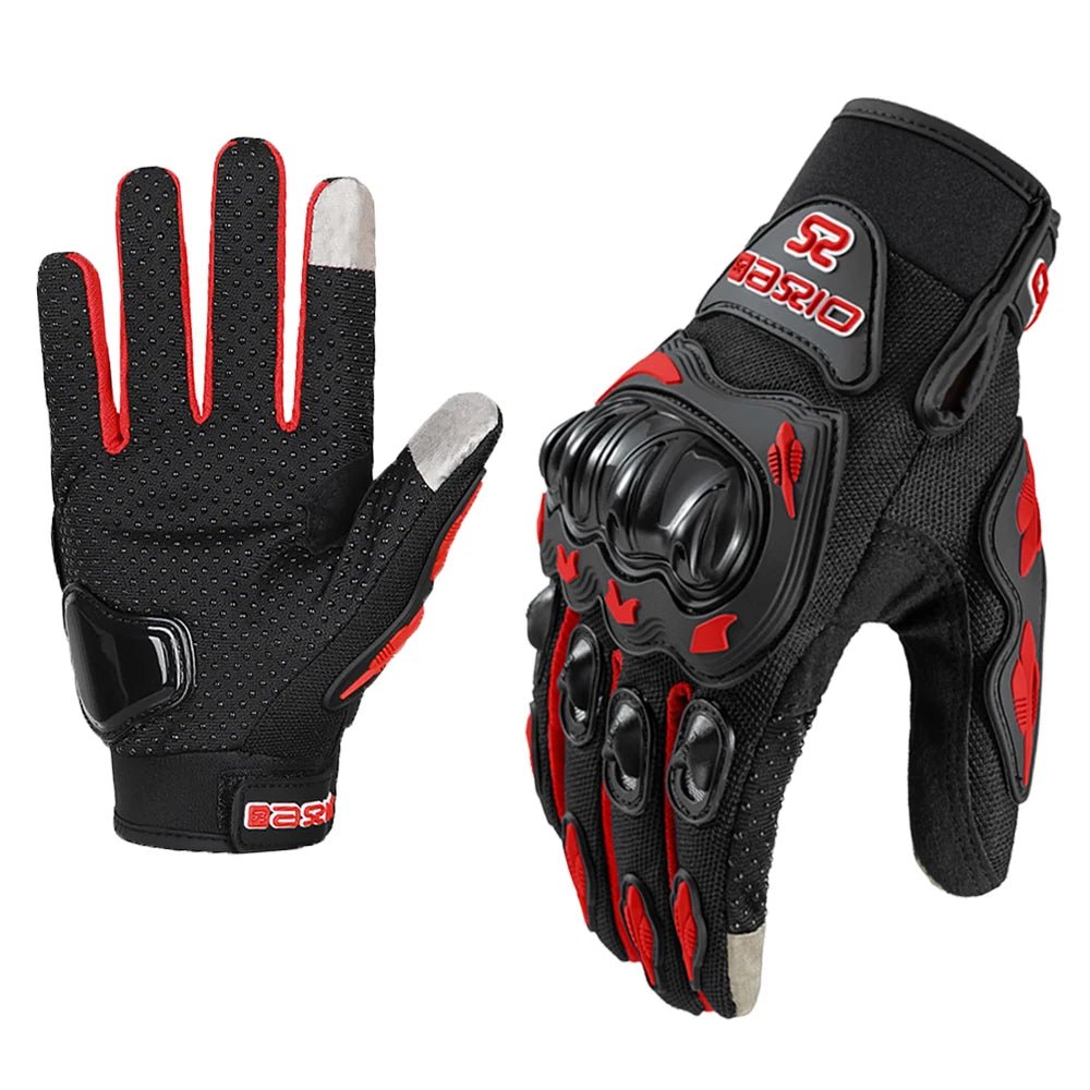 🌞💥 Gants Moto Plein Doigts – Respirants, Résistants et Antidérapants | Gants de Course avec Écran Tactile - GoDiscount