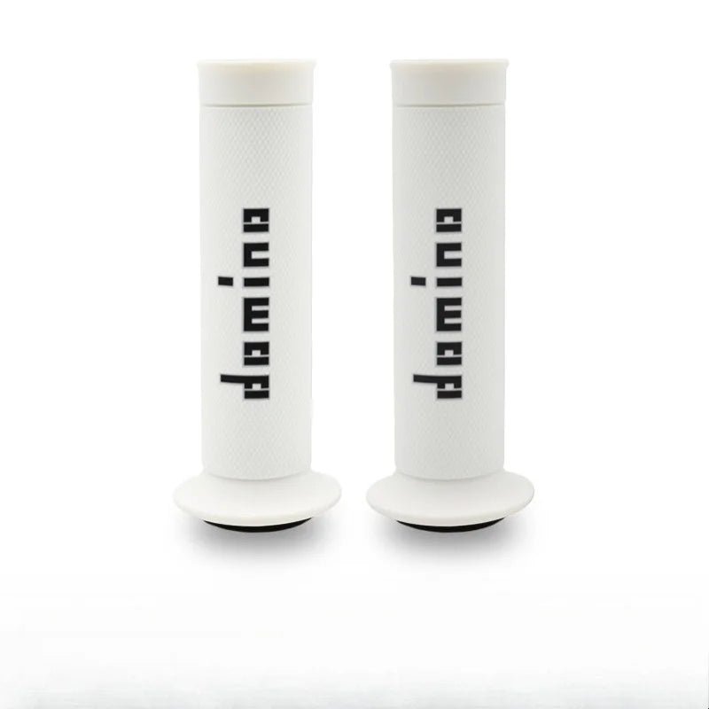 🏍️💥 Poignées Moto 22/24mm – GEL Domino Grip en Caoutchouc, 4 Couleurs pour KTM, Yamaha, Pit Bike, Motocross - GoDiscount