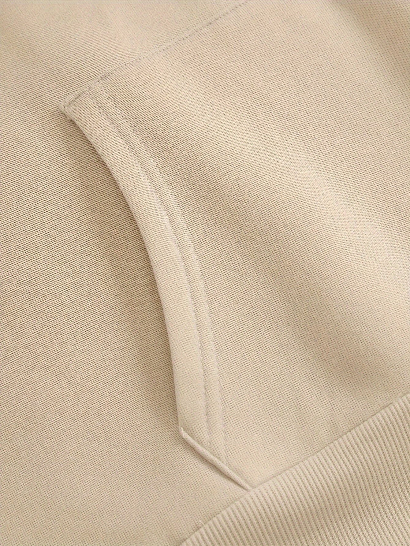 Women'S Chic Brown Hoodie with "Bichette" Print and Red Heart Design - Cozy Long Sleeve Pullover with Kangaroo Pocket, Perfect for Casual Fall/Winter Wear, Casual Wear Hoodie | Chic Casual Style | Polyester Hoodie - GoDiscount