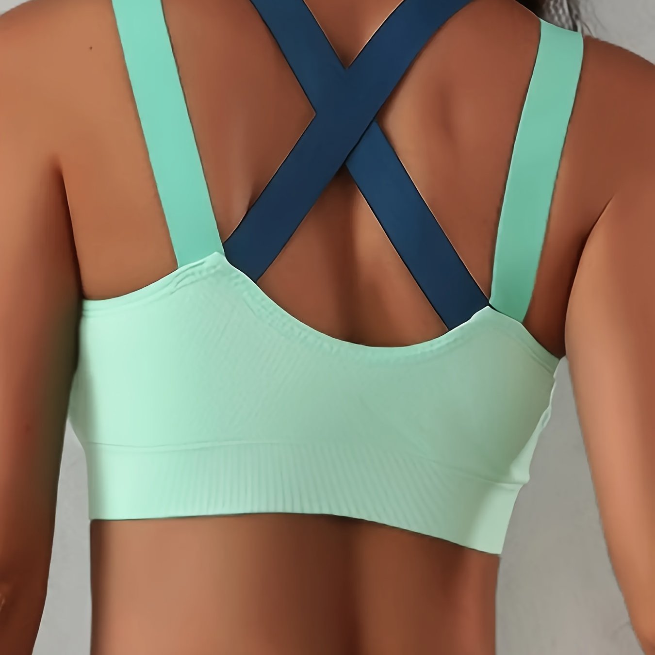 [Summer Sports Bra] Summer Sports Bra - Beautiful Back No Steel Ring Vest Type Sleep Yoga Running Fitness Thin Underwear Female