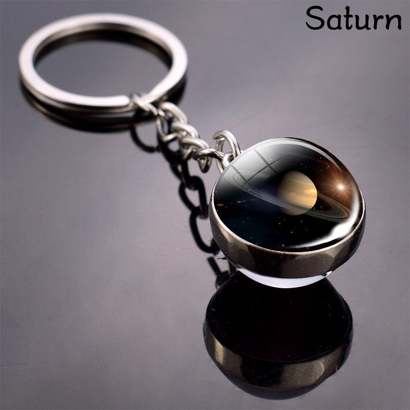 Solar System Eight Planets Keychain, Keychain Accessory, Astronomy Gift, Planet Keyring, Star Design, Durable Keyring, Celestial Keyring, Spacethemed Accessory, Collectors, Science Lovers - GoDiscount