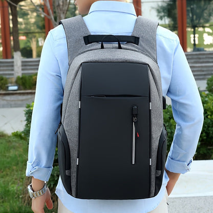 Men's Anti - theft Laptop Backpack, Travel Large Capacity Business Bag Shoulder Bag - GoDiscount