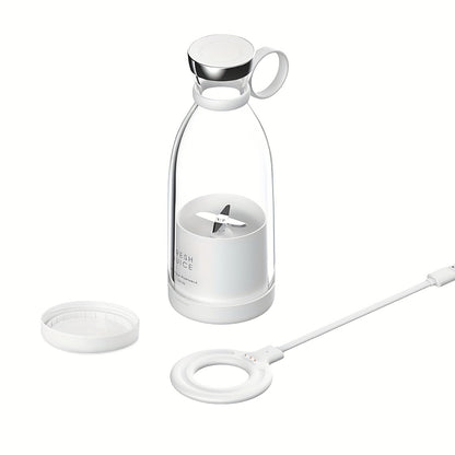 11.83oz Portable Electric Wireless Mini Fruit Blender Juicer - Perfect for On-the Go!
