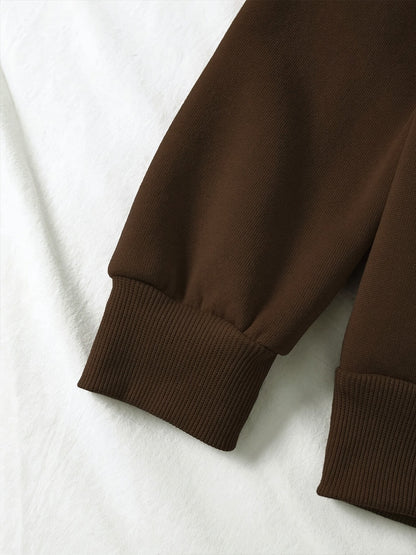 2pcs Women's Y2K - Inspired Oversized Sweatsuit Set - Purple & White Tie - Dye J - Letter Print Joggers & Oversized Sweater, Round Neck Long Sleeve Tracksuit, Machine Washable Polyester/Elastane (All - Season Casual Outfit) - GoDiscount