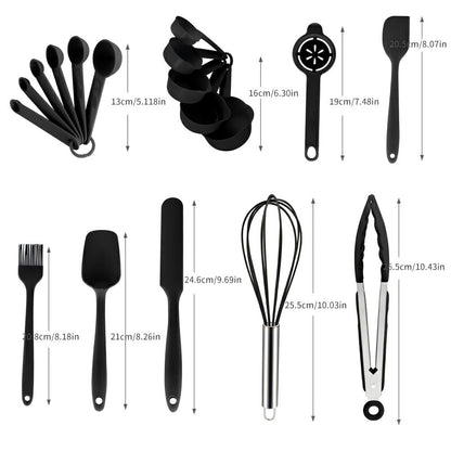 18pcs Stainless Steel Mixing Bowl Set with Sealing Lids, Grater Attachment, And Non - Slip Bottom for Mixing And Serving - GoDiscount