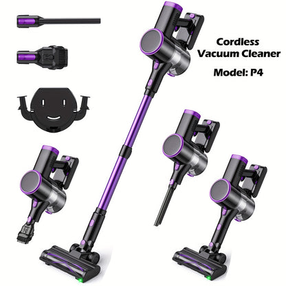 Lubluelu Free-Standing Vacuum Cleaner, 25KPa Powerful Lightweight Cordless 6 In 1 Stick Vacuum Cleaner For Carpet Floor Pet Hair - 202, Christmas&Halloween Gifts