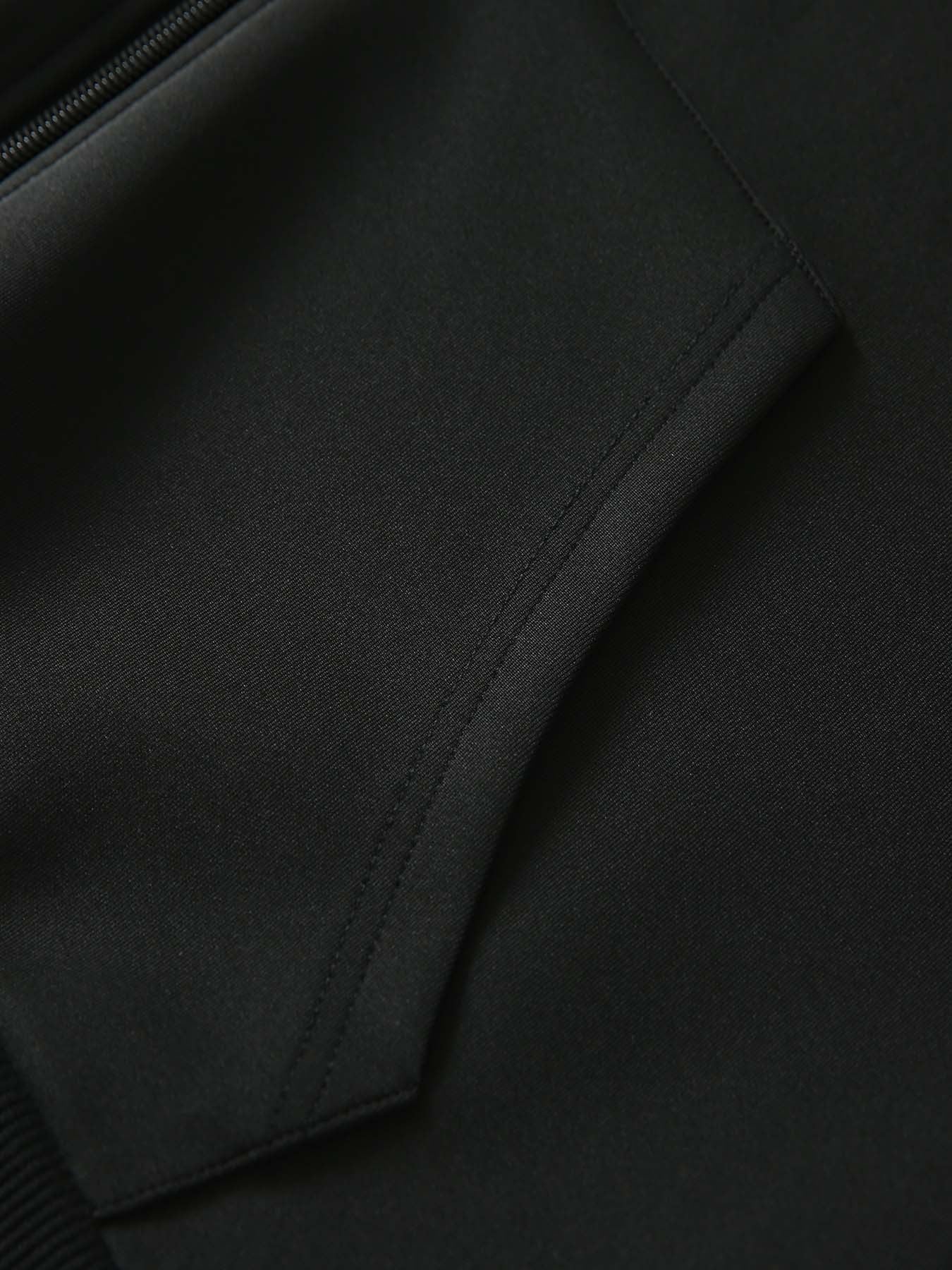 Men'S Trendy Fall/Winter Hooded Jacket and Pants Set, Paris Letter Print Casual Business Suit, Youth Sports Baseball Uniform, Slim Fit with Pockets, Long Sleeve, Stand Collar, Casual Attire| Paris Print Jacket| Functional Poc - GoDiscount