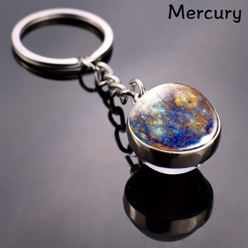 Solar System Eight Planets Keychain, Keychain Accessory, Astronomy Gift, Planet Keyring, Star Design, Durable Keyring, Celestial Keyring, Spacethemed Accessory, Collectors, Science Lovers - GoDiscount