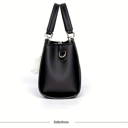 1pc Warner Harry Potter Hogwarts Women'S Crossbody Bag, Handbag with Detachable Strap and Zipper Closure, Lightweight Multi - Compartment Design for Project Celebration - GoDiscount