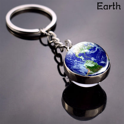 Solar System Eight Planets Keychain, Keychain Accessory, Astronomy Gift, Planet Keyring, Star Design, Durable Keyring, Celestial Keyring, Spacethemed Accessory, Collectors, Science Lovers