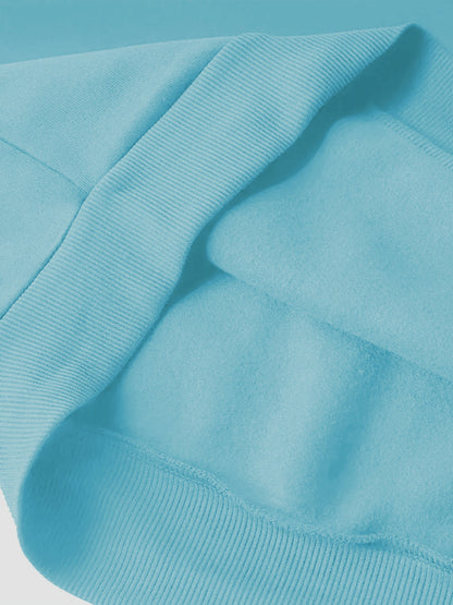 2pcs Women's Y2K - Inspired Oversized Sweatsuit Set - Purple & White Tie - Dye J - Letter Print Joggers & Oversized Sweater, Round Neck Long Sleeve Tracksuit, Machine Washable Polyester/Elastane (All - Season Casual Outfit) - GoDiscount