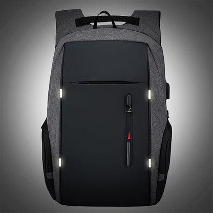 Men's Anti-theft Laptop Backpack, Travel Large Capacity Business Bag Shoulder Bag