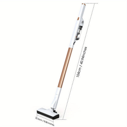 Lubluelu Free - Standing Vacuum Cleaner, 25KPa Powerful Lightweight Cordless 6 In 1 Stick Vacuum Cleaner For Carpet Floor Pet Hair - 202, Christmas&Halloween Gifts - GoDiscount