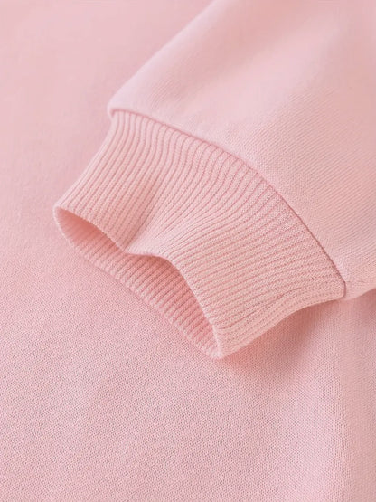 2pcs Women's Y2K - Inspired Oversized Sweatsuit Set - Purple & White Tie - Dye J - Letter Print Joggers & Oversized Sweater, Round Neck Long Sleeve Tracksuit, Machine Washable Polyester/Elastane (All - Season Casual Outfit) - GoDiscount