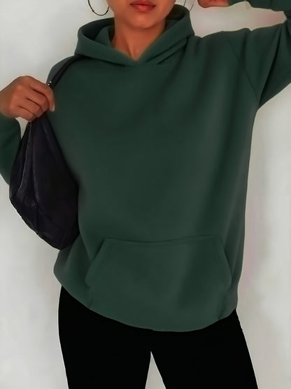 Women'S Motorcycle Graphic Hoodie - Red Casual Sporty Pullover with Back Print, Long Sleeves, and Pockets, Perfect for Casual Attire, Motorcycle Riding Gear - GoDiscount