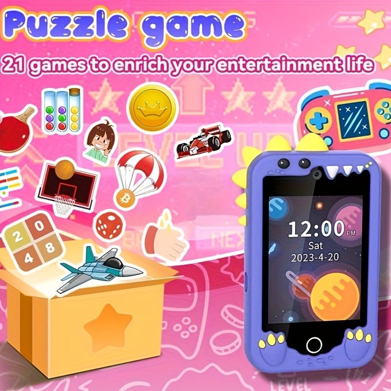 'S Educational Story Game Toy, HD Photography and Recording, Music, Storytelling, Alarm Clock, Flashlight, Habit Cultivation, etc., 21 Mini Games for Boys and Girls Aged 3 - 8, Perfect Gift for Holidays and Birthdays - GoDiscount