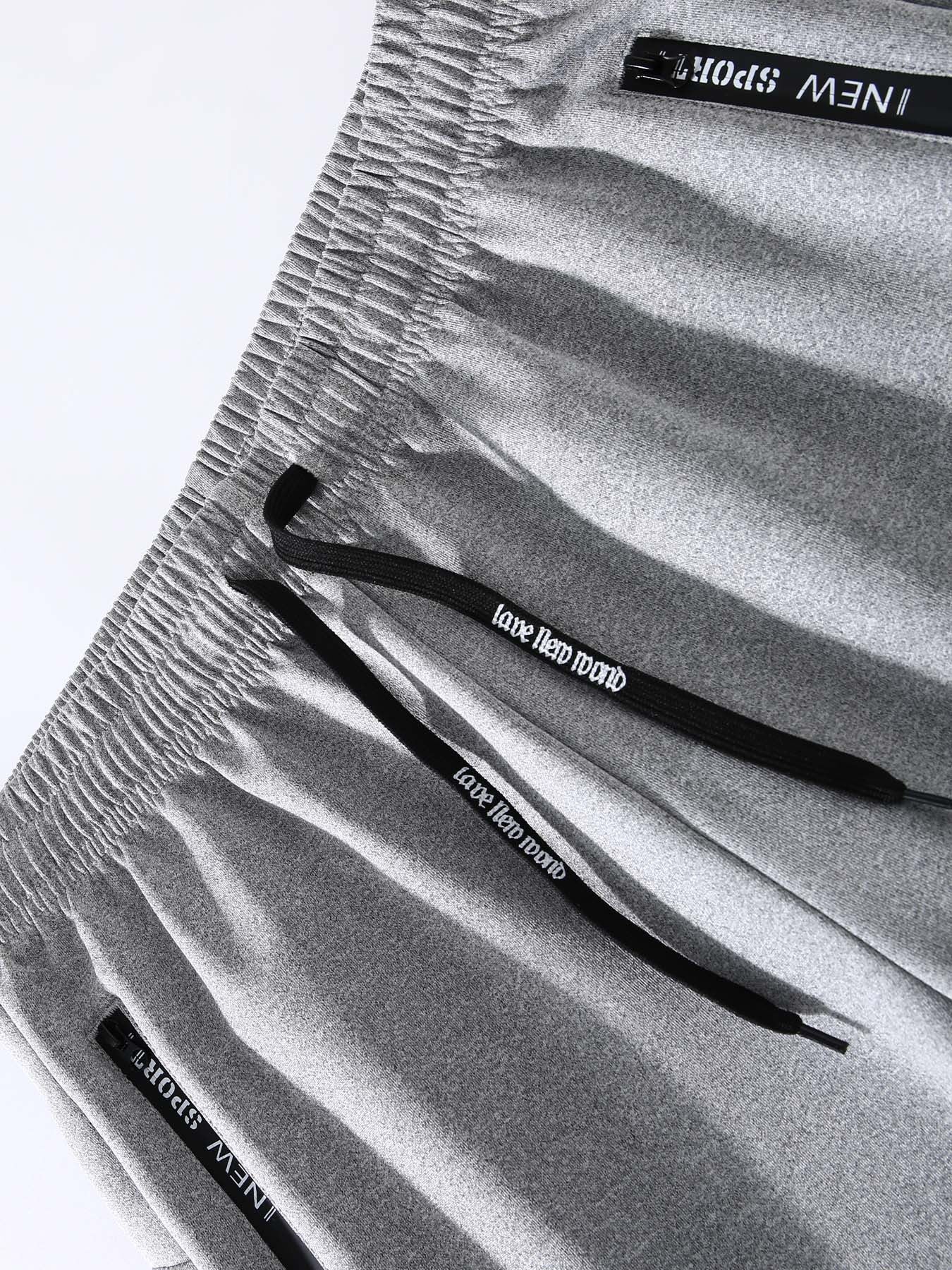 Men'S Trendy Fall/Winter Hooded Jacket and Pants Set, Paris Letter Print Casual Business Suit, Youth Sports Baseball Uniform, Slim Fit with Pockets, Long Sleeve, Stand Collar, Casual Attire| Paris Print Jacket| Functional Poc - GoDiscount