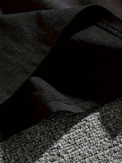 Women's Sporty Geometric Heart Print Dress - Stretchy Round Neck Short Sleeve, Machine Washable All - Season Casual & Athletic Wear, Easy Maintenance Clothing, Comfortable Fit - GoDiscount