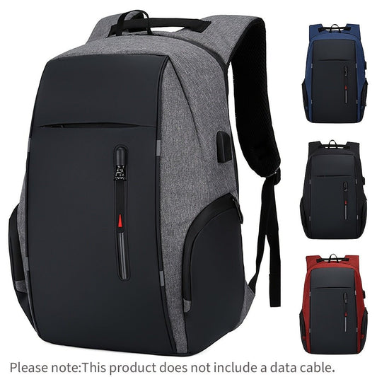 Men's Anti - theft Laptop Backpack, Travel Large Capacity Business Bag Shoulder Bag - GoDiscount