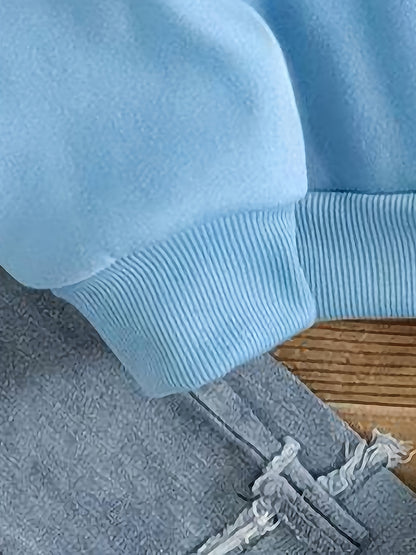 Women'S Chic Brown Hoodie with "Bichette" Print and Red Heart Design - Cozy Long Sleeve Pullover with Kangaroo Pocket, Perfect for Casual Fall/Winter Wear, Casual Wear Hoodie | Chic Casual Style | Polyester Hoodie - GoDiscount