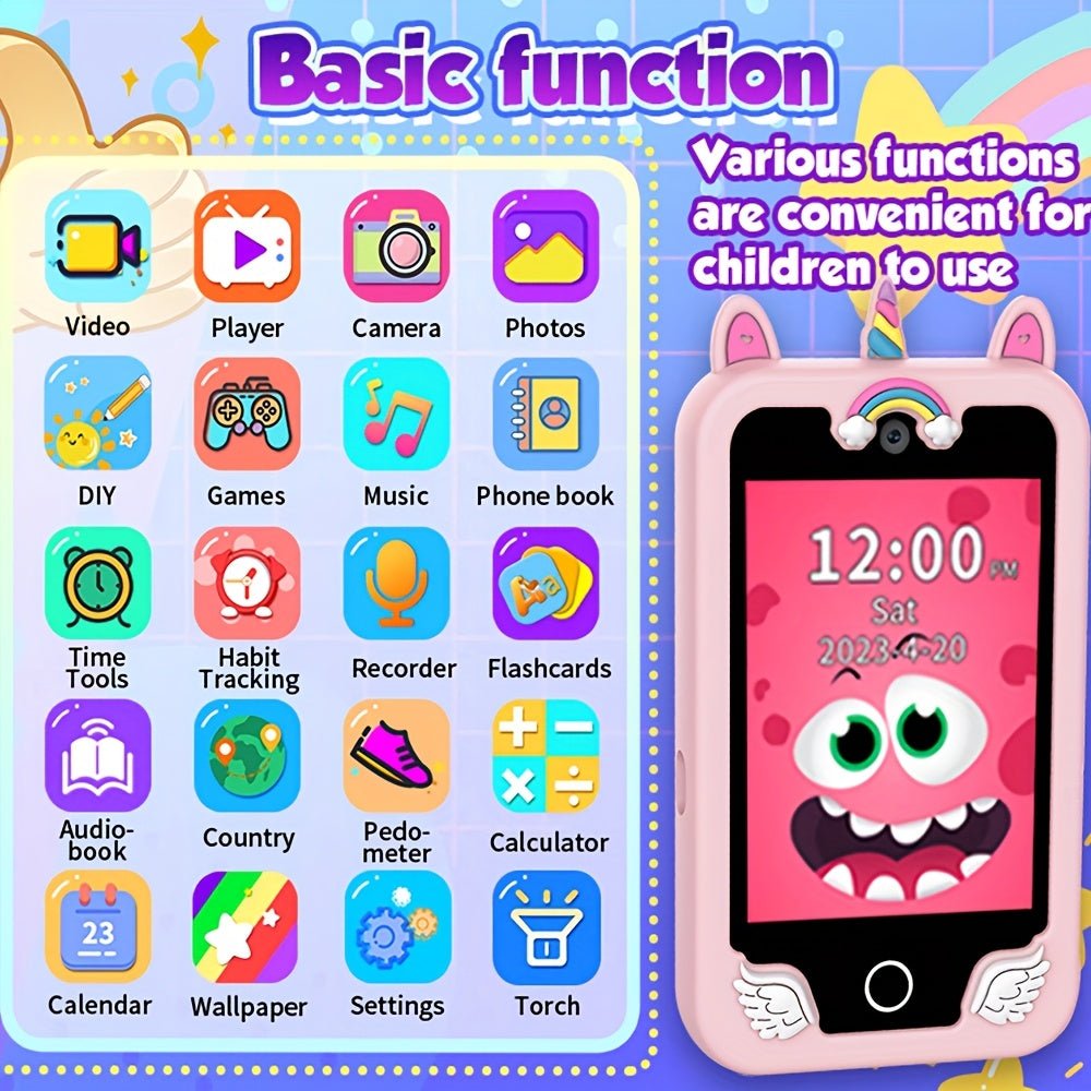 'S Educational Story Game Toy, HD Photography and Recording, Music, Storytelling, Alarm Clock, Flashlight, Habit Cultivation, etc., 21 Mini Games for Boys and Girls Aged 3 - 8, Perfect Gift for Holidays and Birthdays - GoDiscount