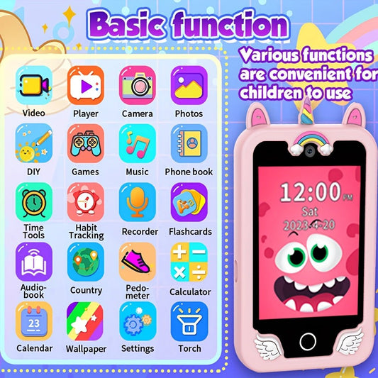 'S Educational Story Game Toy, HD Photography and Recording, Music, Storytelling, Alarm Clock, Flashlight, Habit Cultivation, etc., 21 Mini Games for Boys and Girls Aged 3 - 8, Perfect Gift for Holidays and Birthdays - GoDiscount