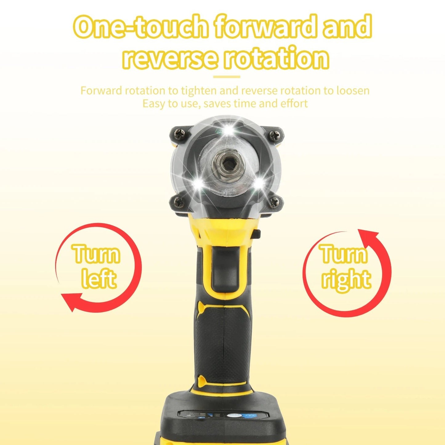 3️⃣ 🔋⚙️ Clé à Chocs Électrique 480N.m – Set 26PCS Brushless avec Batterie Lithium & Boîte de Transport - GoDiscount