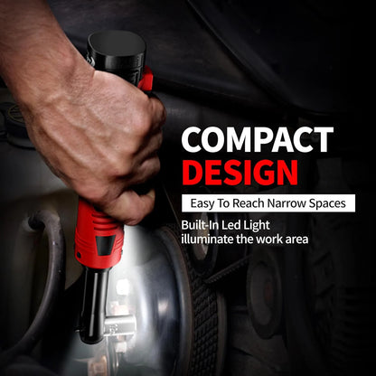 🔧⚡ Clé à Cliquet Sans Fil 50Nm – Rotation 90° + 2 Batteries 2000mAh & 7 Douilles 🧰 - GoDiscount