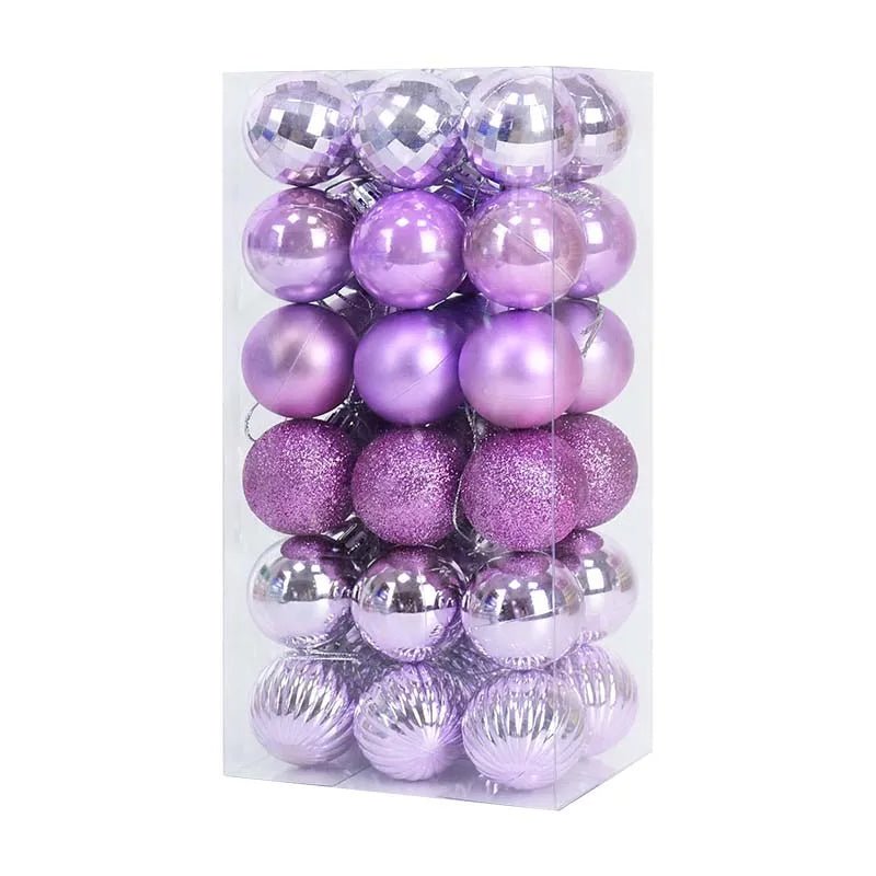 1box Christmas Balls Christmas Tree Ornaments Ball Xmas Hanging Tree Pendants Home Party Decor 2026 New Year Gift Noel Navidad - GoDiscount