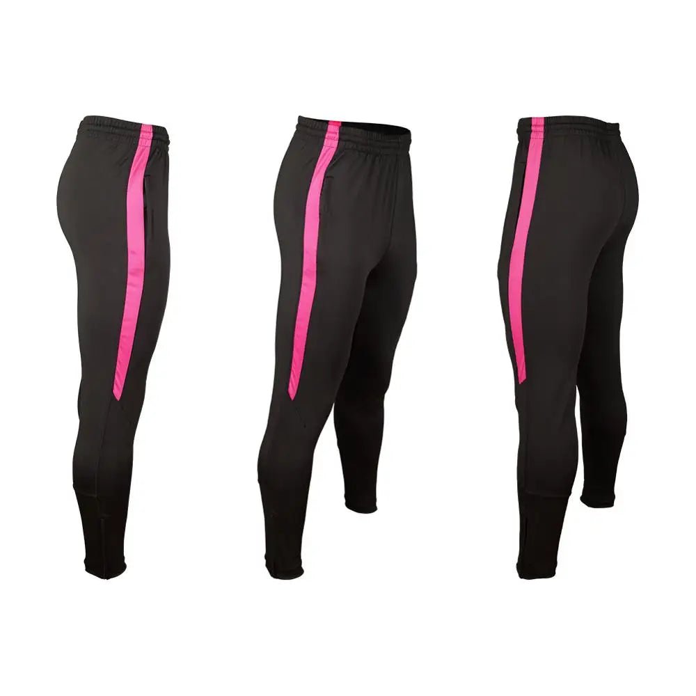 Pantalon de Sport Homme Shinestone – Pantalon d’Entraînement de Football avec Poche Zippée, Jogging Fitness et Course - GoDiscount