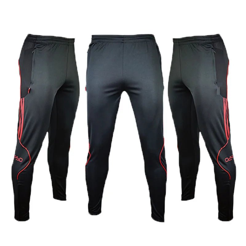 Pantalon de Sport Homme Shinestone – Pantalon d’Entraînement de Football avec Poche Zippée, Jogging Fitness et Course - GoDiscount