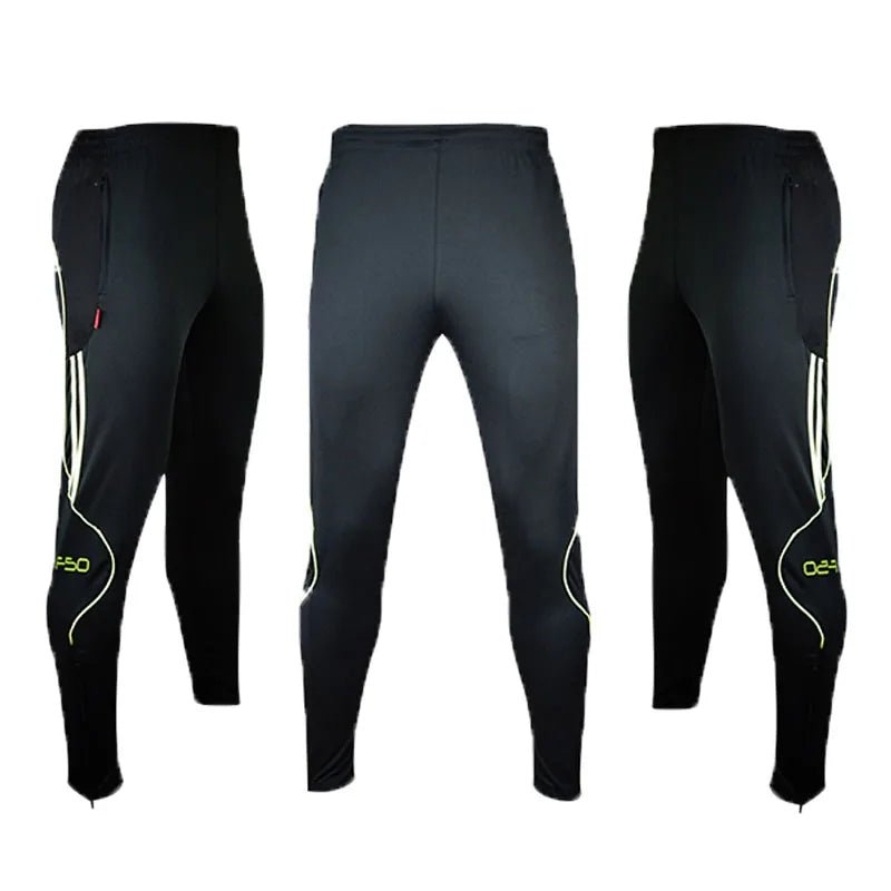 Pantalon de Sport Homme Shinestone – Pantalon d’Entraînement de Football avec Poche Zippée, Jogging Fitness et Course - GoDiscount