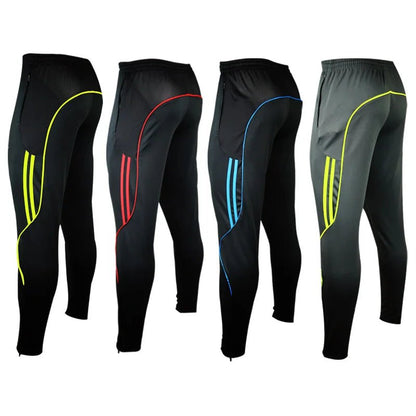 Pantalon de Sport Homme Shinestone – Pantalon d’Entraînement de Football avec Poche Zippée, Jogging Fitness et Course - GoDiscount