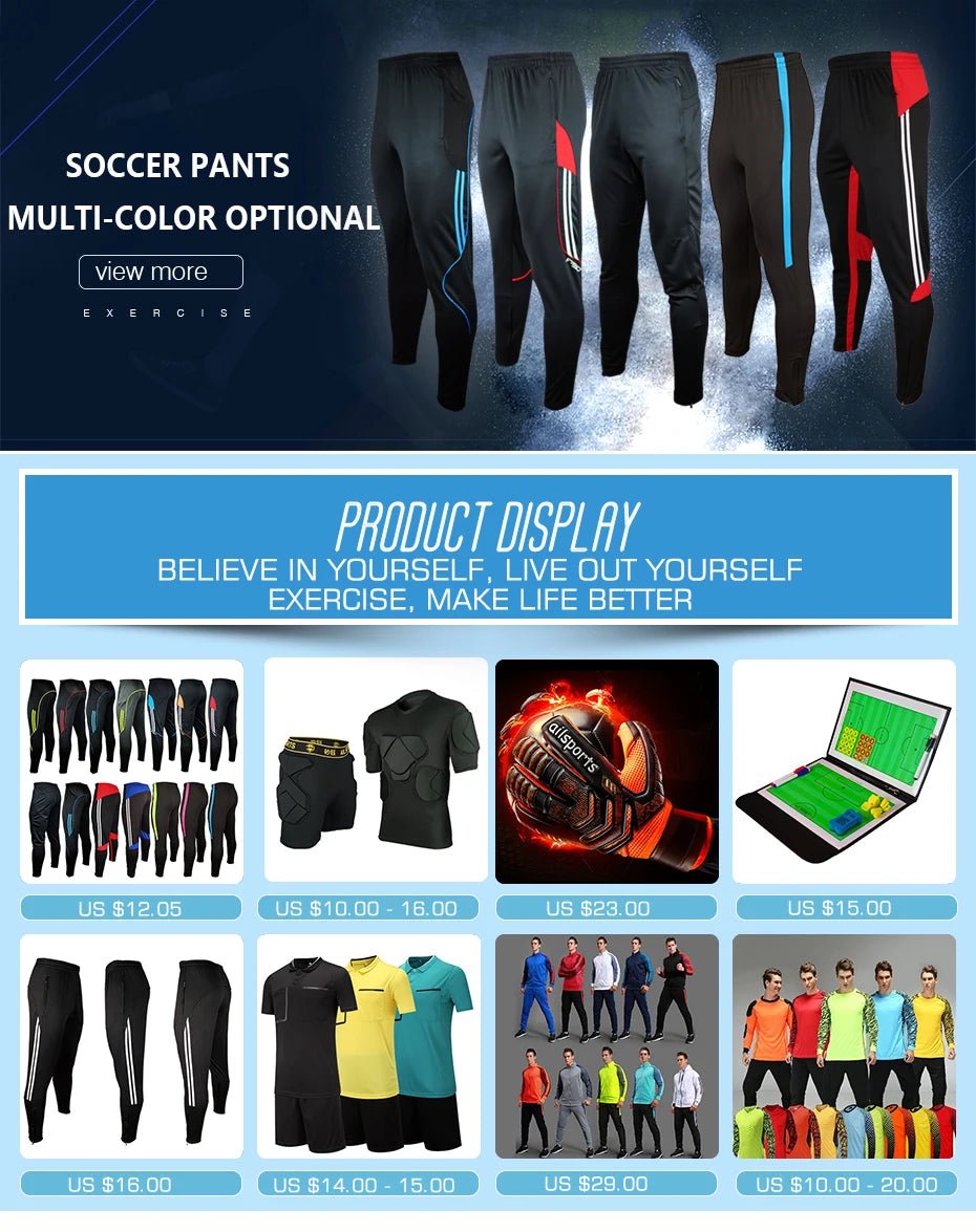 Pantalon de Sport Homme Shinestone – Pantalon d’Entraînement de Football avec Poche Zippée, Jogging Fitness et Course - GoDiscount