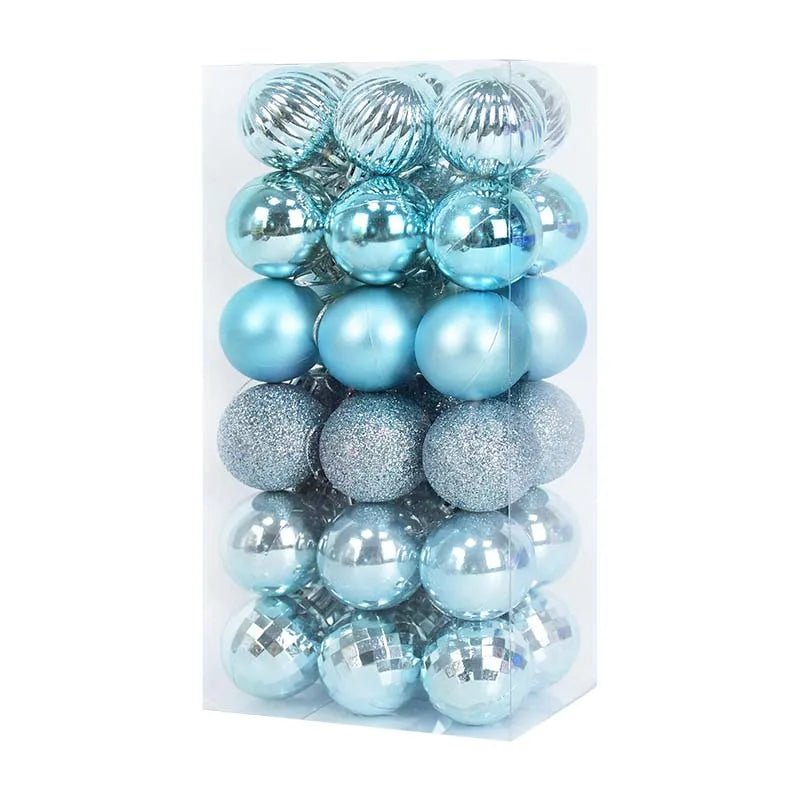 1box Christmas Balls Christmas Tree Ornaments Ball Xmas Hanging Tree Pendants Home Party Decor 2026 New Year Gift Noel Navidad - GoDiscount