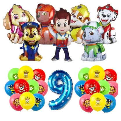 Décoration Anniversaire PAW Patrol – Set Complet Fournitures de Fête : Assiettes, Serviettes, Ballons & Accessoires - GoDiscount