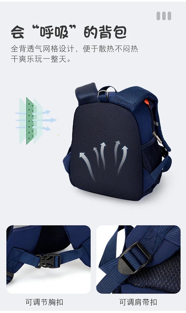 PAW Patrols Anime Chase Schoolbag Skye kawaii Cute nylon Backpack Boy Girl comfort leisure Shoulders Bags Knapsack Surprise gift - GoDiscount