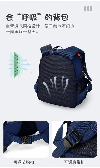 PAW Patrols Anime Chase Schoolbag Skye kawaii Cute nylon Backpack Boy Girl comfort leisure Shoulders Bags Knapsack Surprise gift - GoDiscount