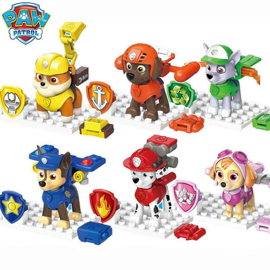 Coffret 6 Figurines Paw Patrol – Jouets Officiels Enfant - GoDiscount