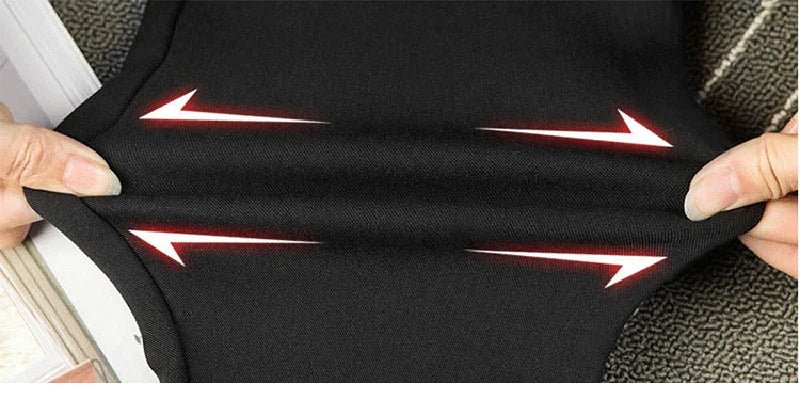 Pantalon Crayon Noir Femme 2025 – Style Coréen, Stretch Ajusté, Élégant & Confortable – Jean Taille Haute Longueur Cheville - GoDiscount