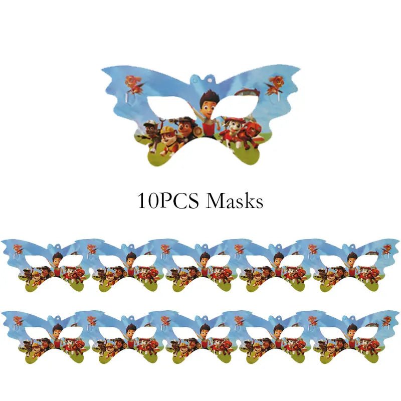 Décoration Anniversaire PAW Patrol – Set Complet Fournitures de Fête : Assiettes, Serviettes, Ballons & Accessoires - GoDiscount