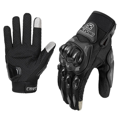 🌞💥 Gants Moto Plein Doigts – Respirants, Résistants et Antidérapants | Gants de Course avec Écran Tactile - GoDiscount