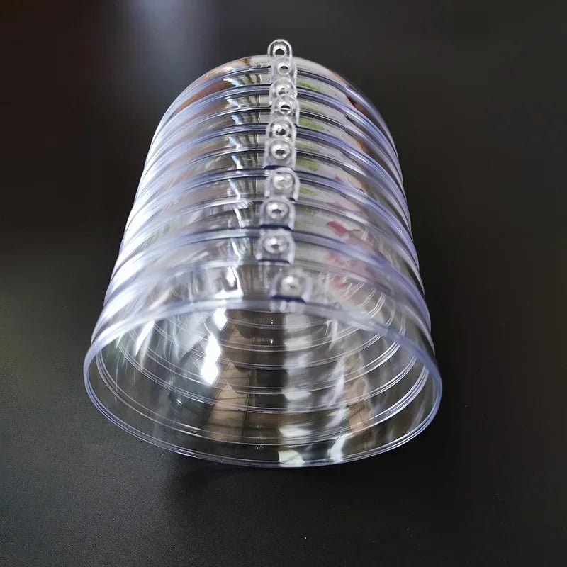 Wholesale Transparent DIY Plastic Ball Filling Decorative Hanging Ornaments Christmas Tree Open Ball Box Gifts for Wedding Party - GoDiscount