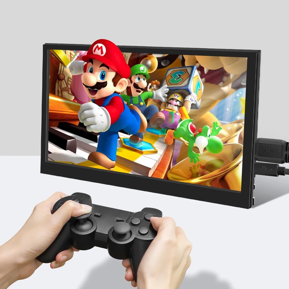 ⭐ Écran Tactile IPS 7" HDMI avec Boîtier – Résolution 1024×600 pour Raspberry Pi 3/4 & PC, Moniteur Portable - GoDiscount