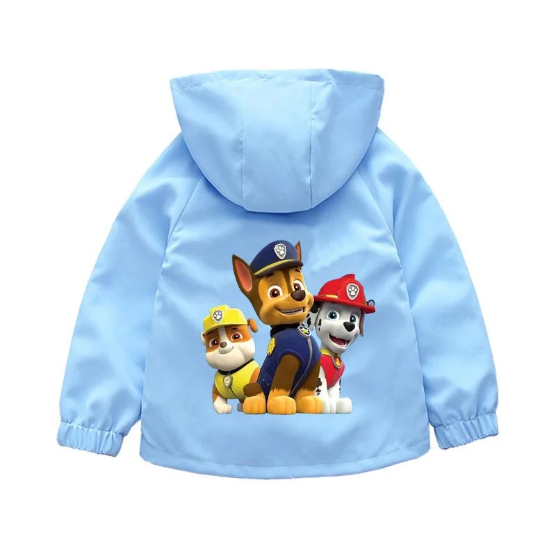Veste PAW Patrol 2024 – À Capuche, Confort, Style Cartoon – Enfants 1–10 ans - GoDiscount