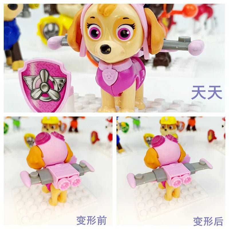 Coffret 6 Figurines Paw Patrol – Jouets Officiels Enfant - GoDiscount