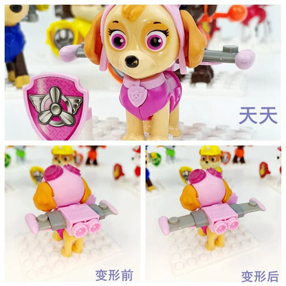 Coffret 6 Figurines Paw Patrol – Jouets Officiels Enfant - GoDiscount